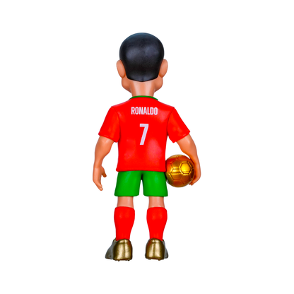 Minix Collectible Figurines Cristiano Ronaldo Football Stars Series, Action Figure, Toy, Collectors, Authentic, Officially Licensed, Premium Gift
