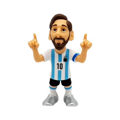 Minix Collectible Figurines Lionel Messi Football Stars Series 173, Action Figure, Toy, Collectors, Authentic, Officially Licensed, Premium Gift
