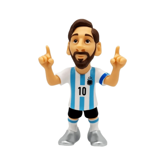 Minix Collectible Figurines Lionel Messi Football Stars Series 173, Action Figure, Toy, Collectors, Authentic, Officially Licensed, Premium Gift