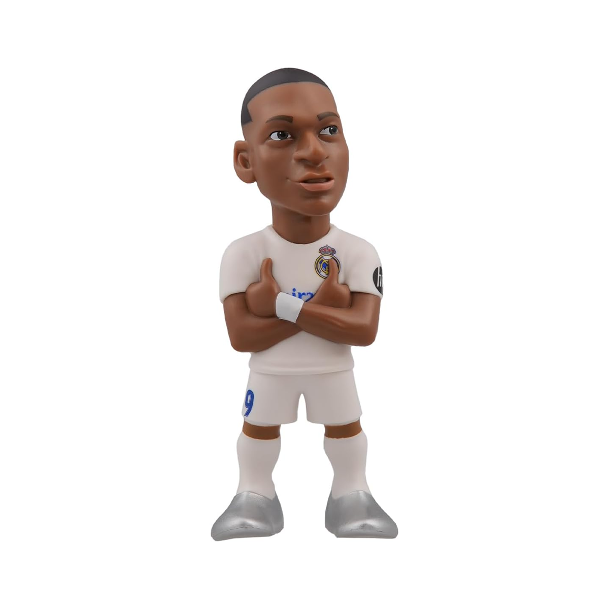 Minix Collectible Figurines Real Madrid Mbappe Football Stars Series 211, Action Figure, Toy, Collectors, Authentic, Officially Licensed, Premium Gift