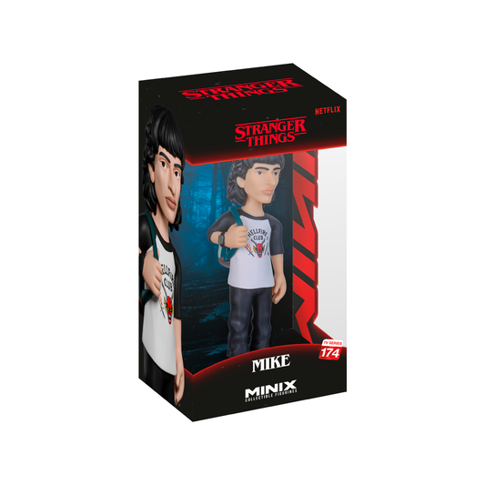 Minix Collectible Figurines Stranger Things Mike TV Series 174, Action Figure, Toy, Collectors, Authentic, Officially Licensed, Premium Gift