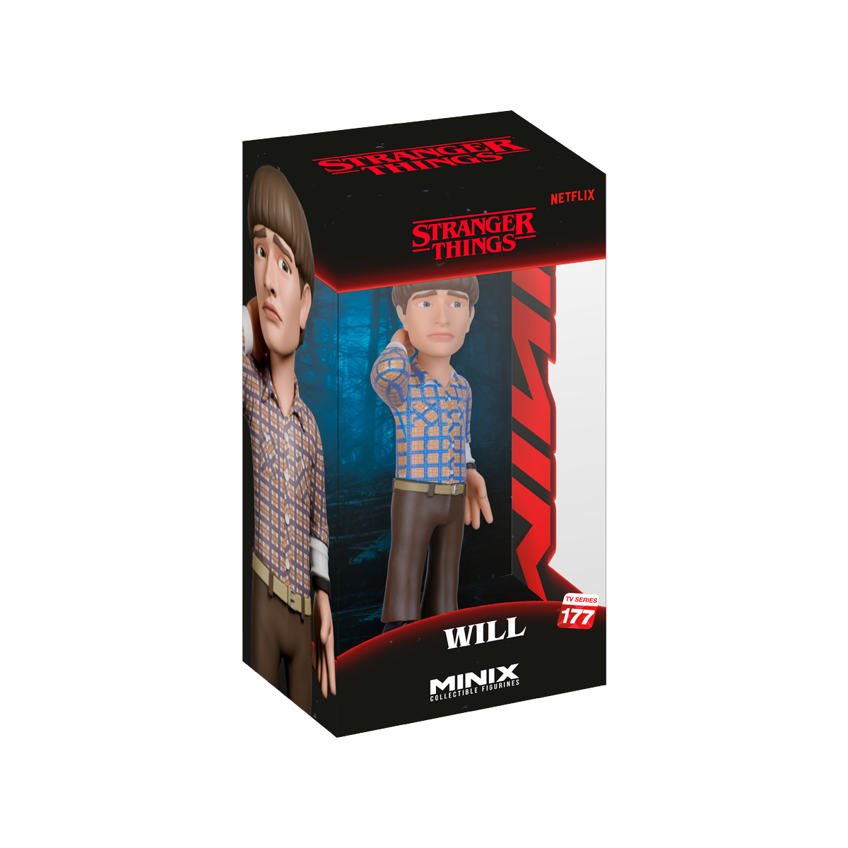 Minix Collectible Figurines Stranger Things Will TV Series 177, Action Figure, Toy, Collectors, Authentic, Officially Licensed, Premium Gift
