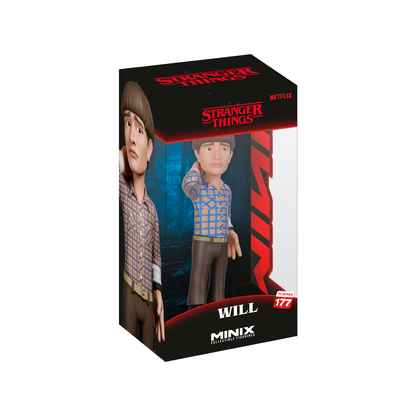 Minix Collectible Figurines Stranger Things Will TV Series 177, Action Figure, Toy, Collectors, Authentic, Officially Licensed, Premium Gift