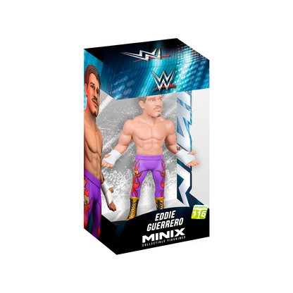 Minix Collectible Figurines WWE Eddie Guerrero Sports Series 115, Action Figure, Toy, Collectors, Authentic, Officially Licensed, Premium Gift