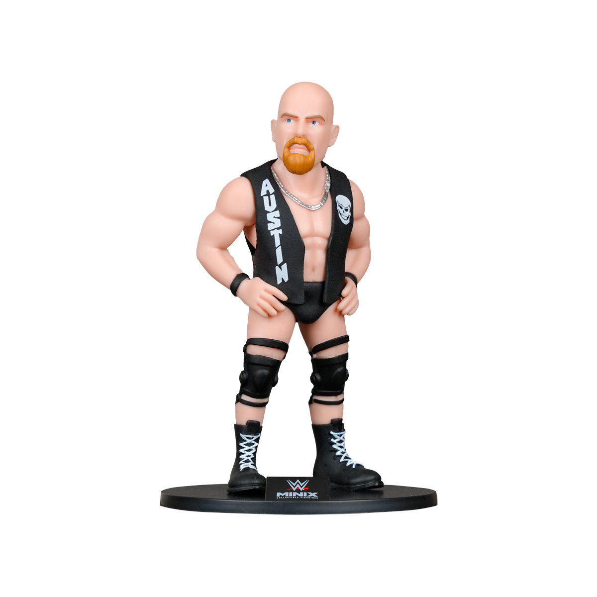 Minix Collectible Figurines WWE Stone Cold Steve Austin Sports Series 108, Action Figure, Toy, Collectors, Authentic, Officially Licensed, Premium Gift