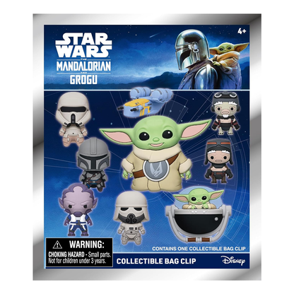 Monogram Star Wars Episode III Revenge of the Sith Bag Clip, Collectible Key Chain, 3D Foam, Collectors, Special Rare Chase Figures, Yoda, Anakin Skywalker, Shaak Ti, Sith Lord, Clone Commander, Plo Koono Aayla Secura
