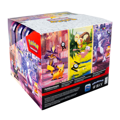 Pokémon TCG 30th Celebration Mini Tin Display, Collector, Chase, Collection, Trading Card Game, Booster Expansion Pack, Art Card, Digital Code, Fan Favorite, Pikachu