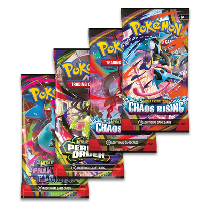 Pokémon TCG: Mega Moonlit Tin Clefable ex, Collector, Chase, Collection, Trading Card Game, Booster Pack, Digital Code, Fan Favorite, Mega Evolution, Perfect Order, Chaos Rising, Phantasmal Flames